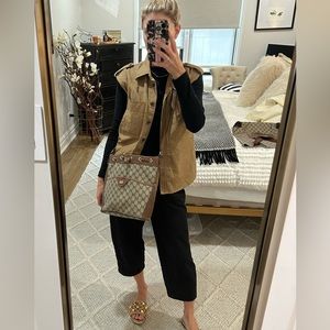 Vintage Gucci Authentic Bucket Bag Beige